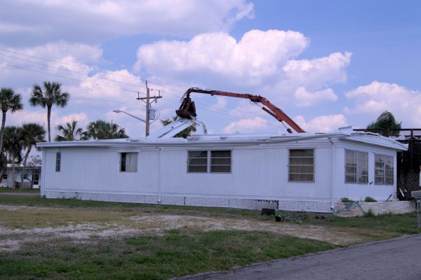 Mobile Home Demolition in Elkhart