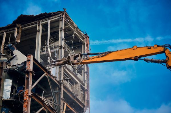 Factory Demolition in Elkhart