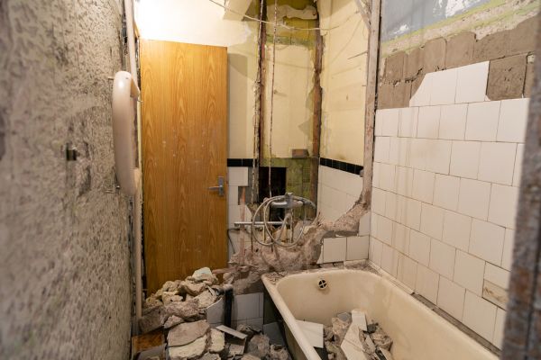 Shower Tile Demolition in Elkhart